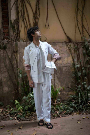 White Allay Shacket Set