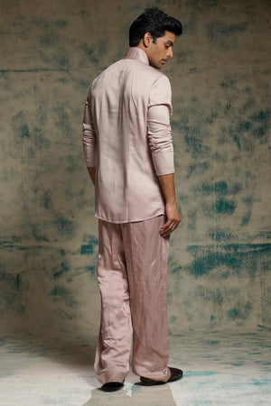 MAUVE WHISPER SHIRT SET