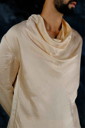 Buttercream Cowl Shirt Set