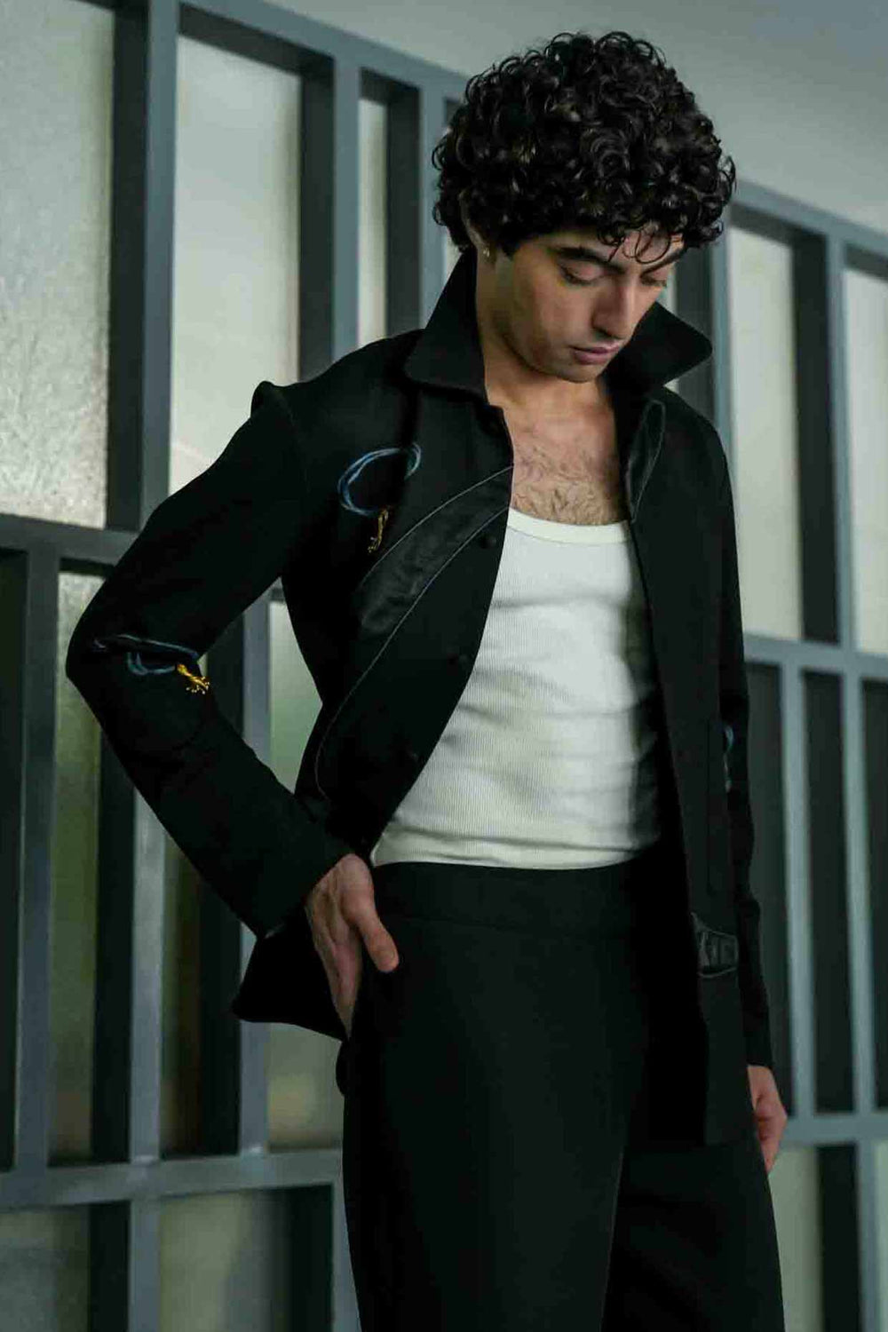Black Allay Shacket Set