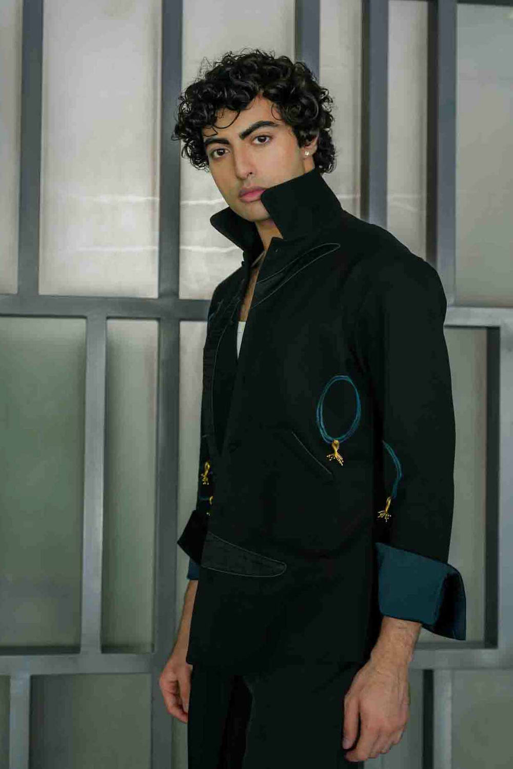 Black Allay Shacket Set