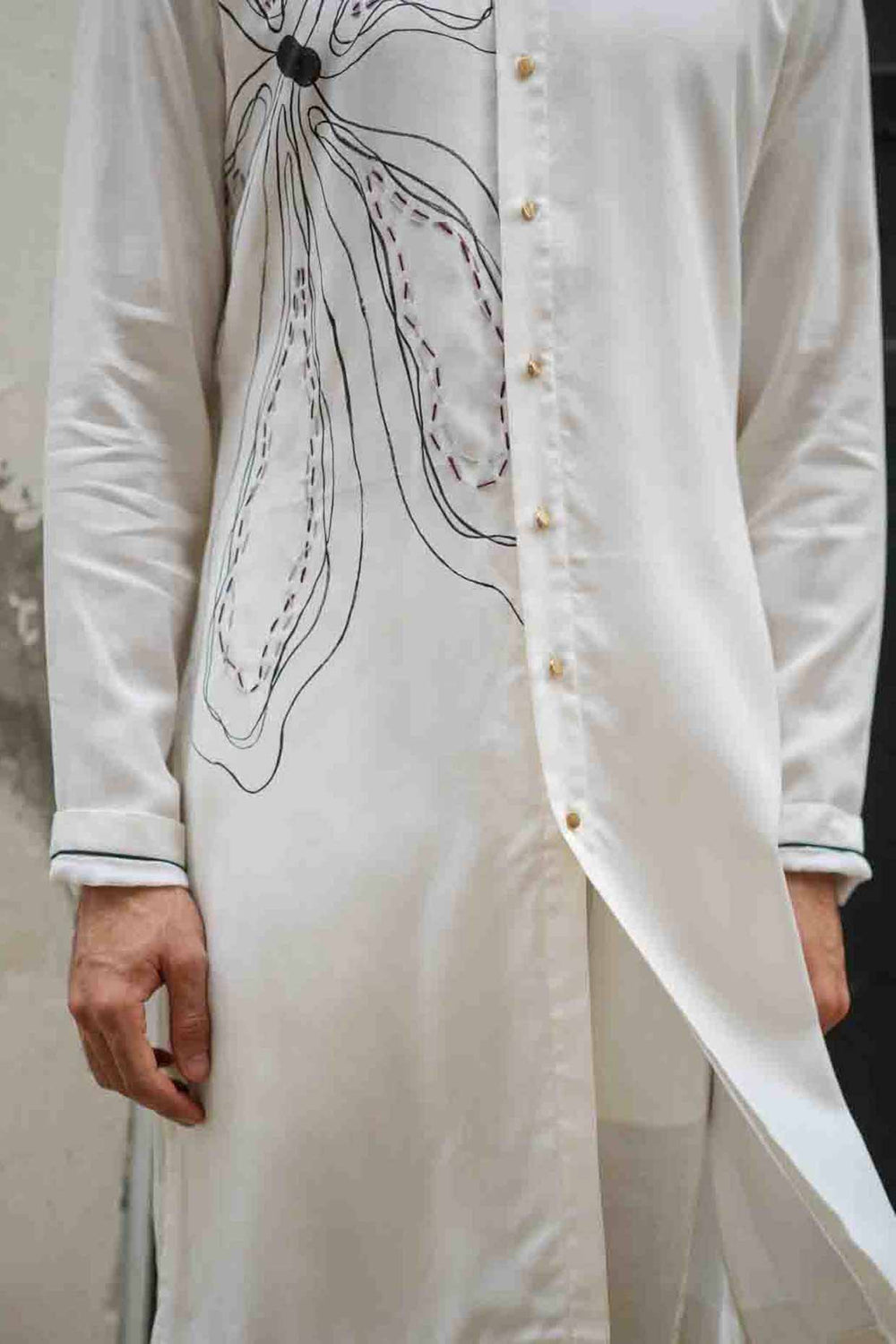 White Bloom Kurta