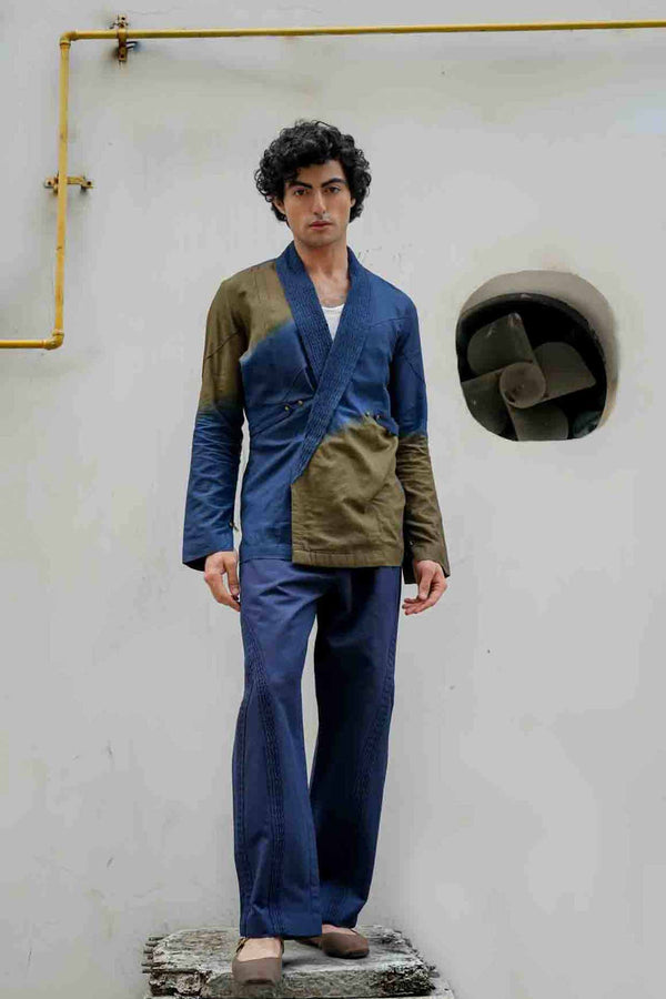 Teal & Olive Shacket set