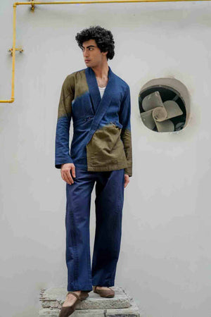 Teal & Olive Shacket set
