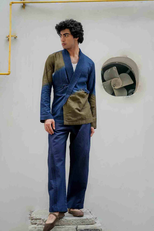 Teal & Olive Shacket set