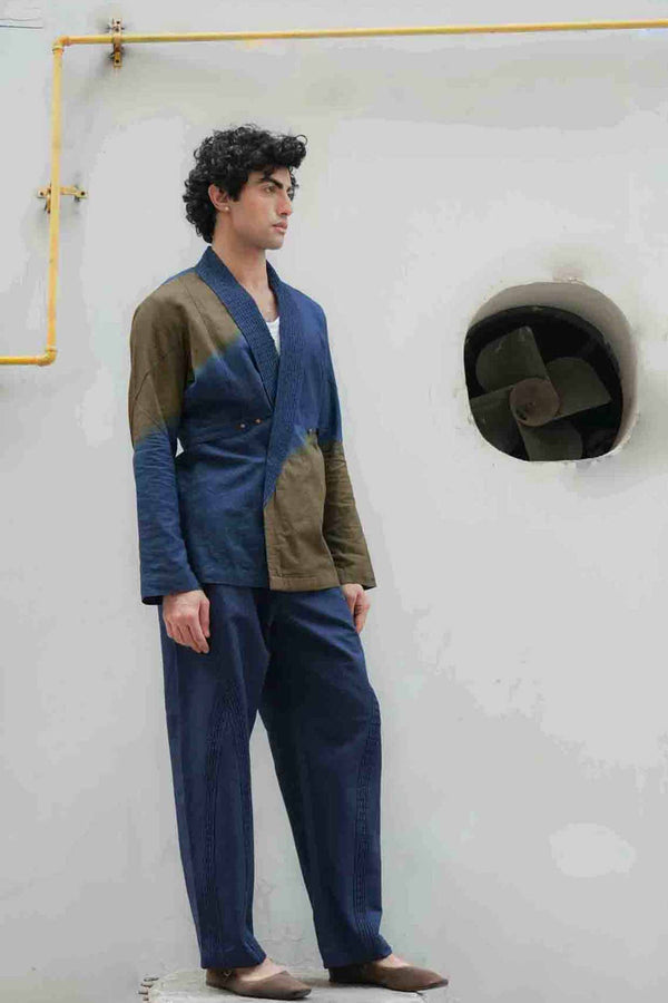 Teal & Olive Shacket set