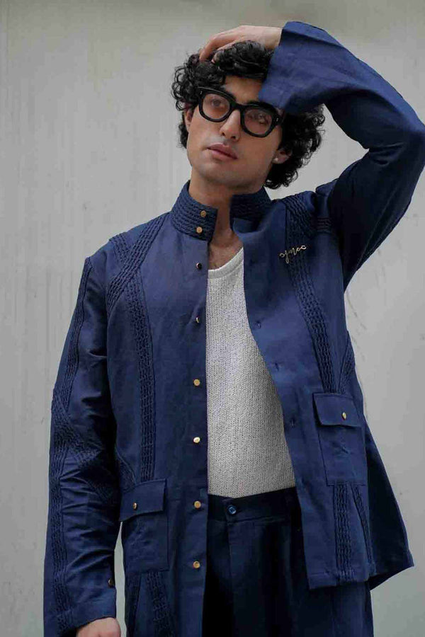 Midnight 11 Overshirt Set