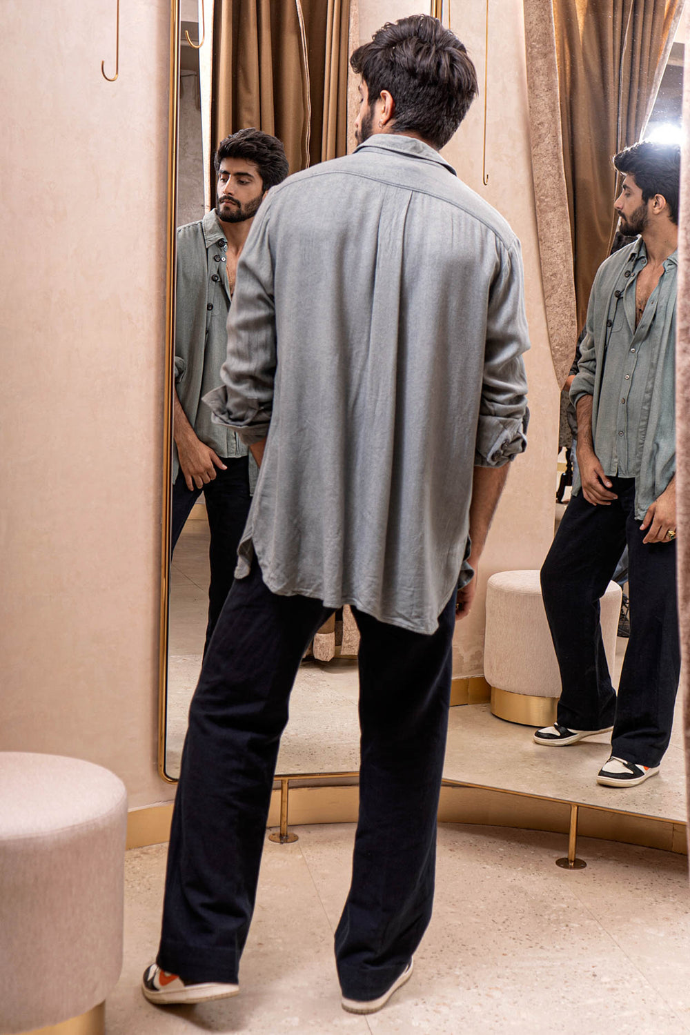 Chateau Grey Overshirt Set