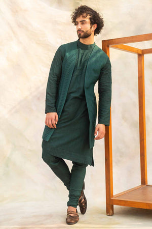 Emerald Green Shrug Set
