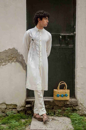 White Bloom Kurta