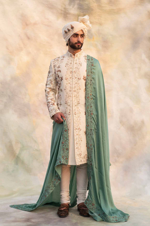 Dirty Ivory Sherwani