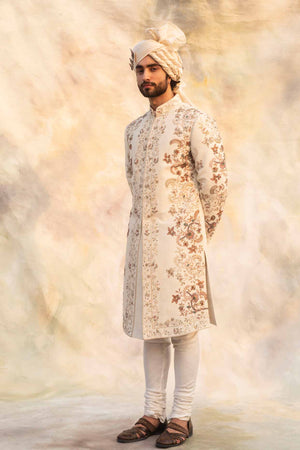 Dirty Ivory Sherwani
