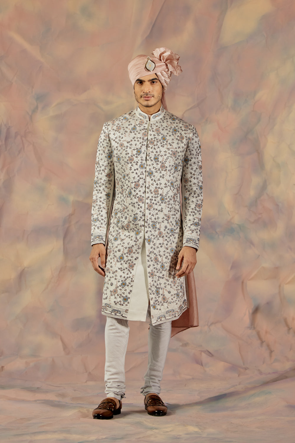 Silver Lining Sherwani Set