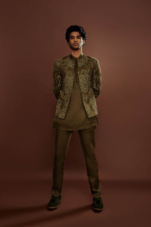 Babil Khan in The Olives Short Jacket Set