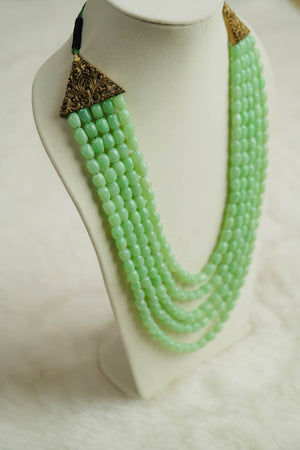 Moss Green Mala