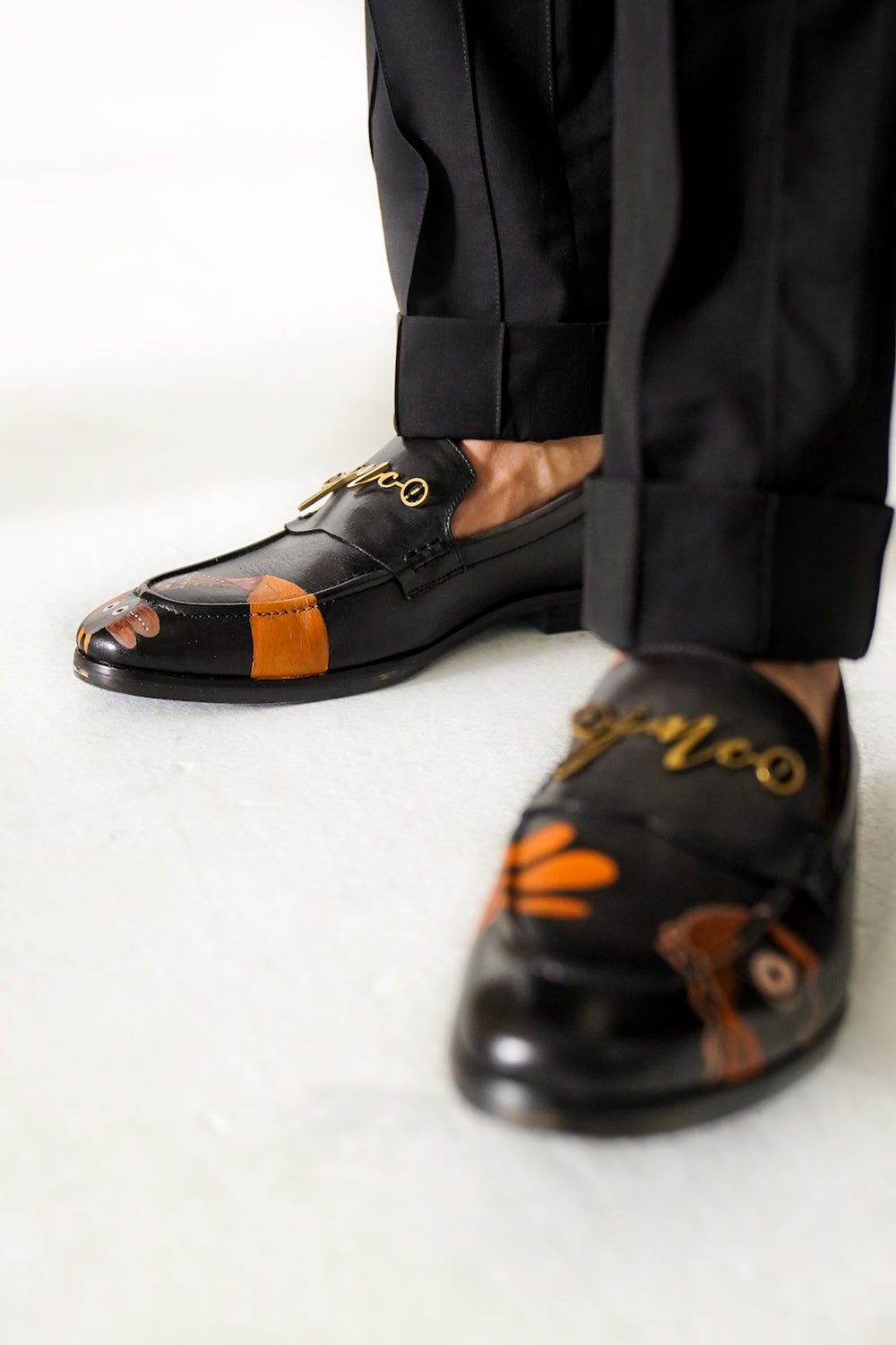Black Pablo Loafers