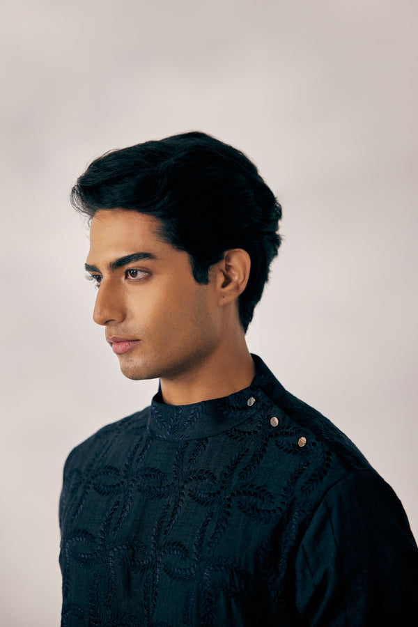 Midnight Blue Kurta Set