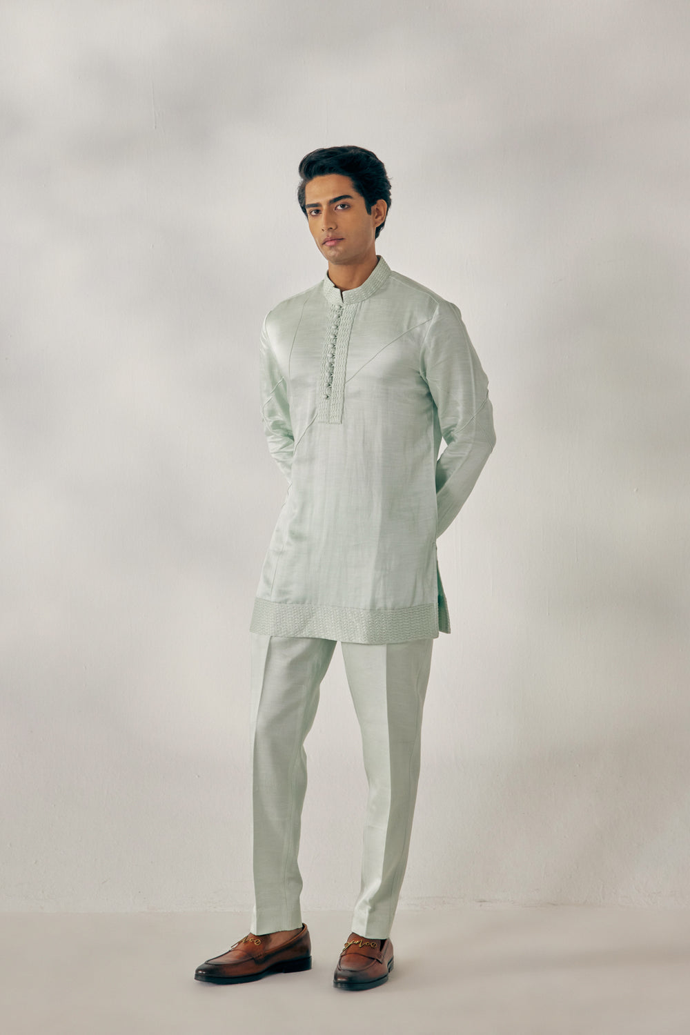 Hazy Blue Kurta Set