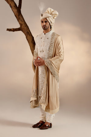 Ivory & Gold Sherwani