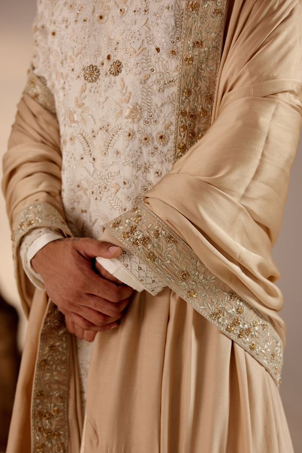 Ivory & Gold Sherwani