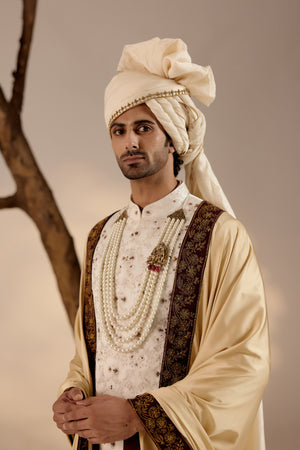 Rouge Wane Sherwani