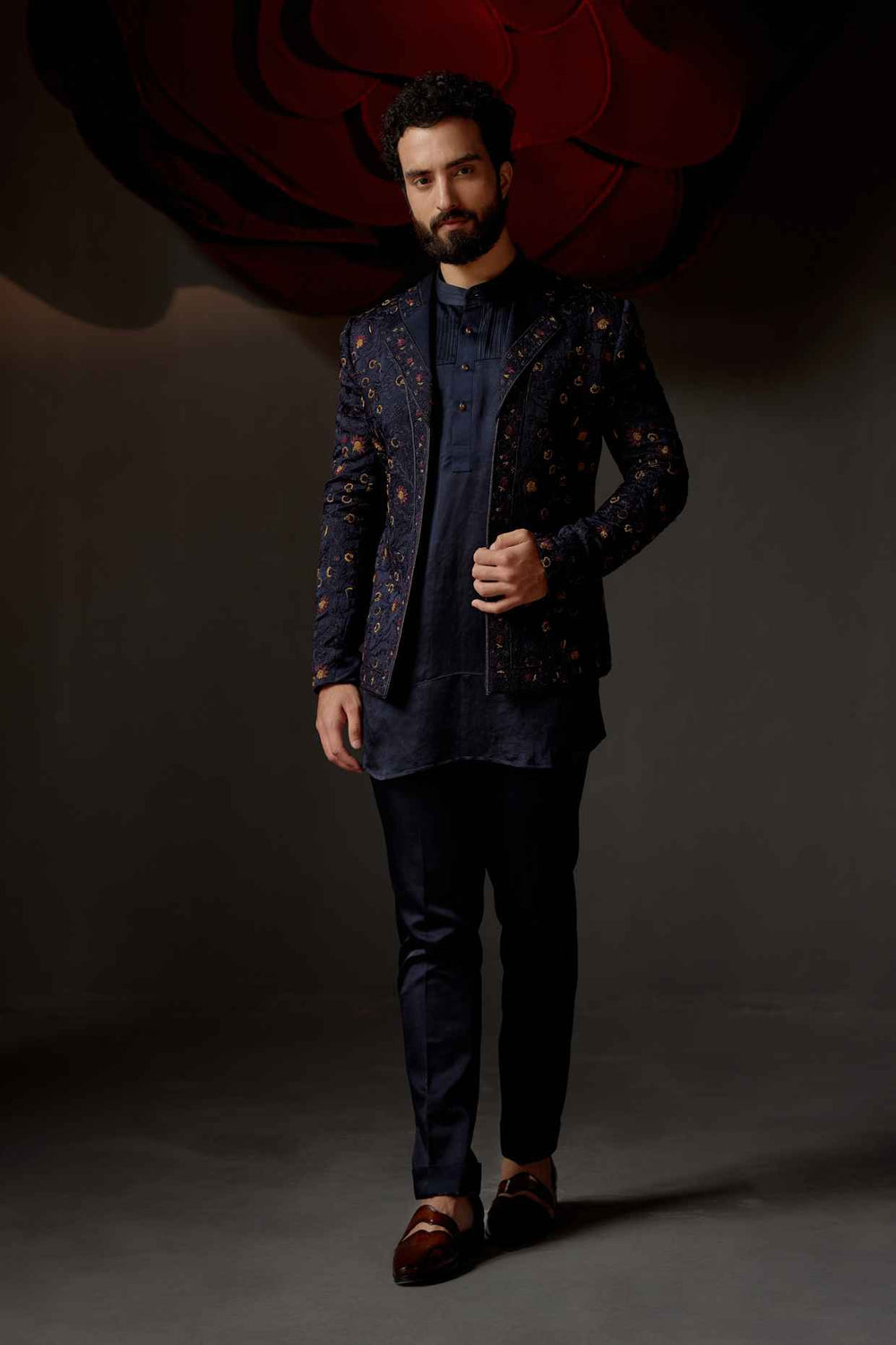 Midnight Rose Short Jacket