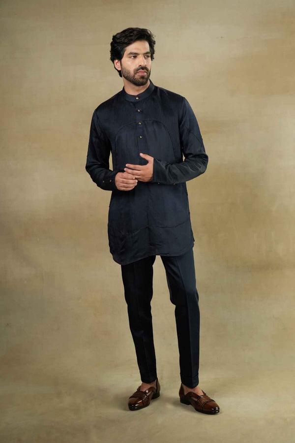 Midnight Rose Short Kurta Set