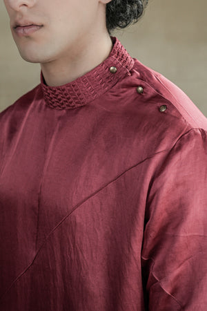 Scarlet Kurta Set