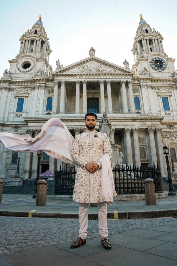 Lilac Blush Sherwani