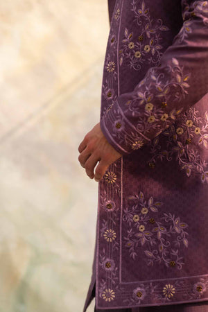 English Purple Contemporary Jacket