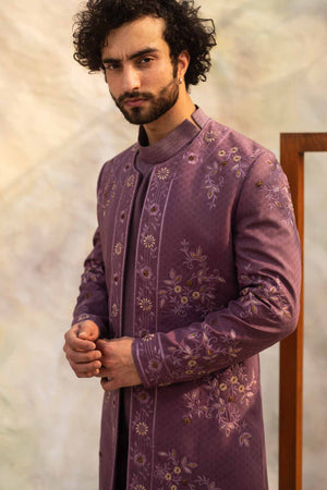 English Purple Contemporary Jacket