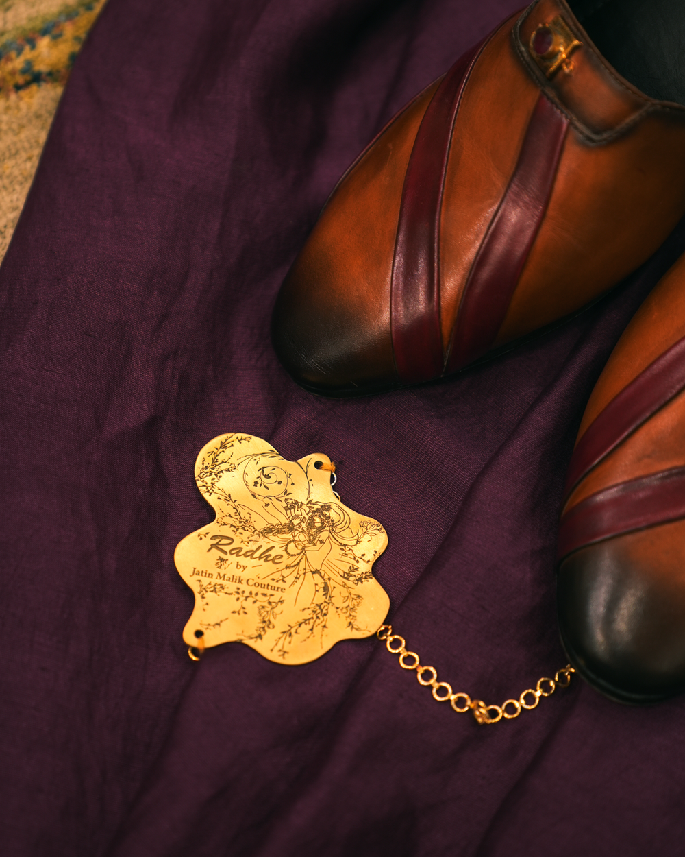 Sienna Tan Brown Ombre Leather Handcrafted Shoes