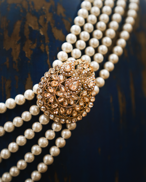 Aurelia Mala White pearl Mala